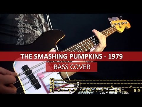 The Smashing Pumpkins - 1979 / bass cover / playalong with TAB