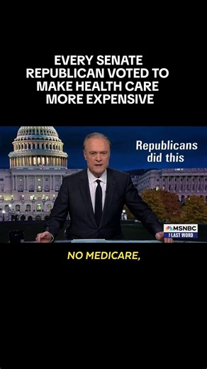 164K views · 7.1K reactions | Every Senate Republican voted to make health care more expensive. | Senate Democrats | Facebook