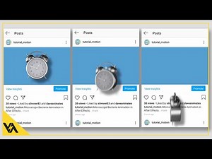 Instagram 3D Animation Post in After Effects Tutorial