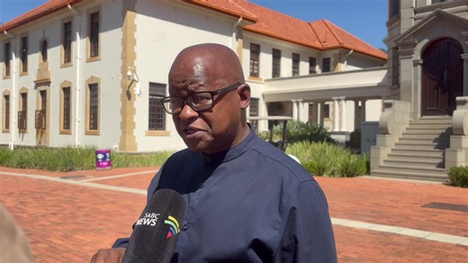 University of the Free State, Professor Sethulego Matabesi reacting on the Free State ANC list. 🎥 Aphumelele Mdlalane | SABC News Free State