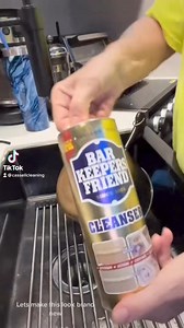 Barkeepers friend for copper bottom pots to make them look brand new- this product works very well for copper sinks etc #cleaningmotivation #housecleaning | Cassell Cleaners LLC