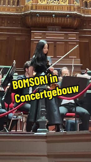 BOMSORI in Concertgebouw: Tchaikovsky Violin Concerto Finale