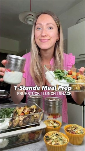 1-Hour Meal Prep 🍽️ Three gut-friendly meals prepped for several days! #recipe
