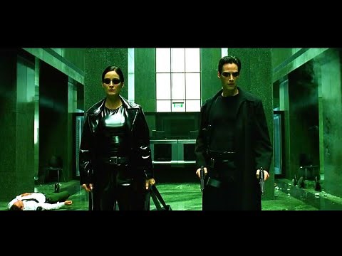 Neo y Trinity rescatan a Morfeo / 1ra Parte / HD