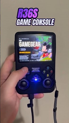 R36S Retro Handheld Game Console Game List 15,000+ classic games #r36s #classicgames #console