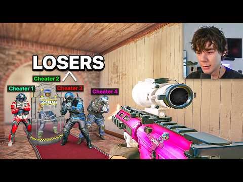 I Queued Agaisnt The BIGGEST Stack Of Cheaters