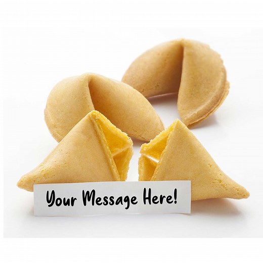 50 Personalized Fortune Cookies | Use Your Own Messages | Individually Wrapped | Ready to Ship FAST! - Etsy