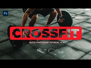 Knockout Text Effect in Photoshop │Quick Photoshop Tutorial