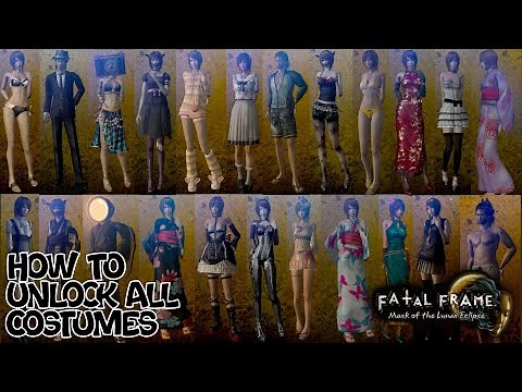 How to unlock ALL costumes in Fatal Frame 4 Mask of the Lunar Eclipse Remaster!