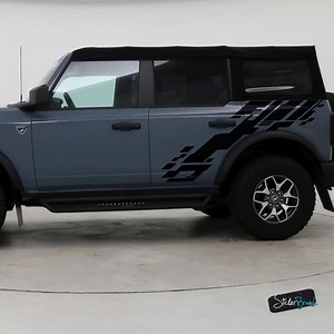 Truck Decal Graphic Sticker for Bronco. Side Fender Stripes Decal. Set of 2. Quarter Panel Side Bed Decal. #6838 - Etsy