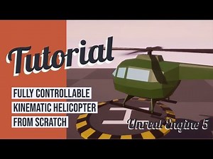 Fully controllable kinematic helicopter from scratch | Community tutorial