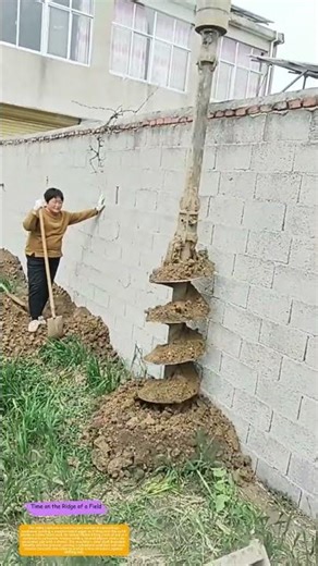 How a Spiral Auger Digs Deep for Foundation Piles