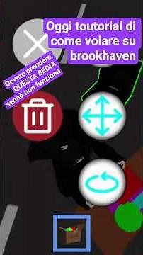 tutorial di come volare su brookhaven