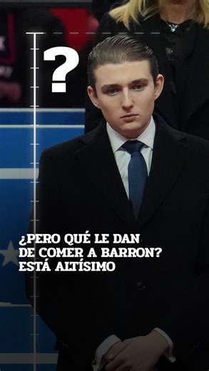 Líder de EE.UU. | La impresionante altura de Barron Trump En un video difundido en las redes sociales, puede notarse aun más la impresionante altura de... | Instagram