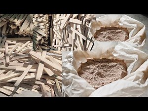 10kg White Smooth Slate pencil powder || Making process || Full Preparation video