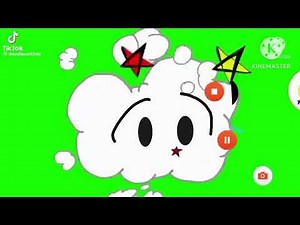 fight cloud green screen