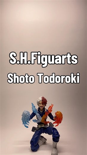 S.H.Figuarts Shoto Todoroki Showcase 🔥🧊#shfiguarts #shototodoroki #bandai #actionfigures #mha