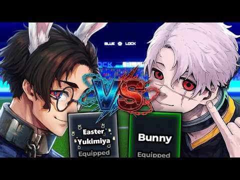 Easter Yukimiya VS Deleted Bunny (Insane Match) | Blue Lock Rivals