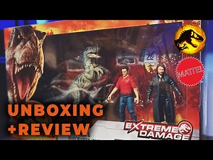 Jurassic World Dominion Pursuit Pack feat. Owen Grady, Rainn Delacourt + Blue | Mattel