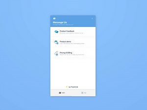 Chat Interface Animation