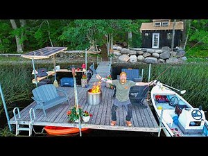 Building The Catch and Cook Dock - Tiny House Build Episode 4