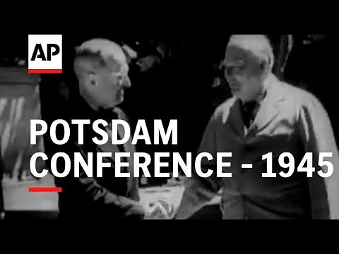 Berlin including Churchill, Stalin and Truman at Potsdam Conference - 1945