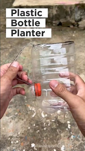 Turn Plastic Bottles Into Amazing Mini Plant Pots 🌱♻️