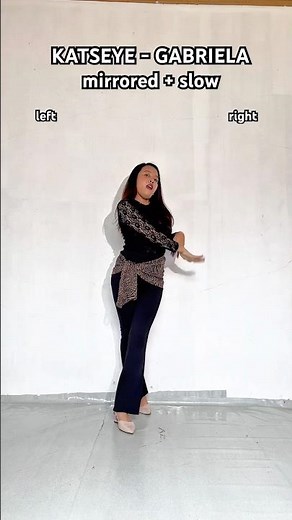 [tutorial] KATSEYE Gabriela Dance Tutorial Mirrored and Slow #KATSEYE #katseye_gabriela #shorts