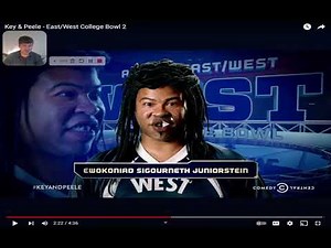 Duke Reacts to KEY & PEELE - Football Names (TRY NOT TO LAUGH!)