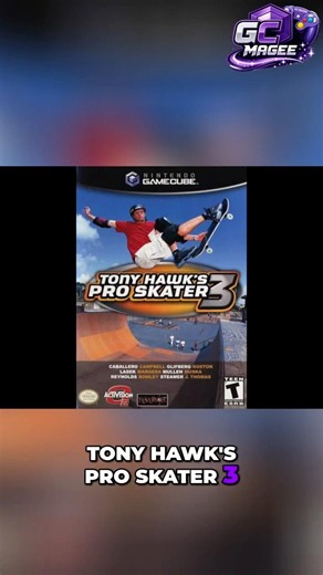 22 Games That Released in 2001 on the GameCube - Tony Hawks Pro Skater 3 #gamecube #thps #nintendo