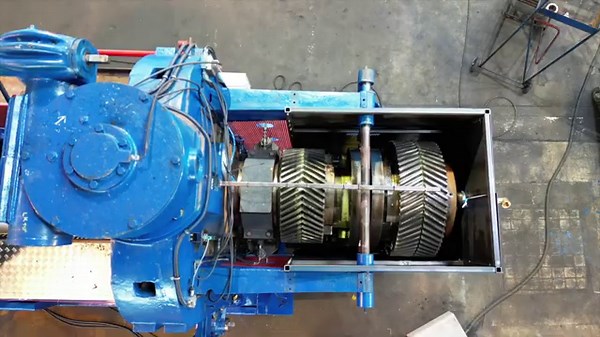 Shaw Three Roll Calender Overhaul - Complete - Machine Running.