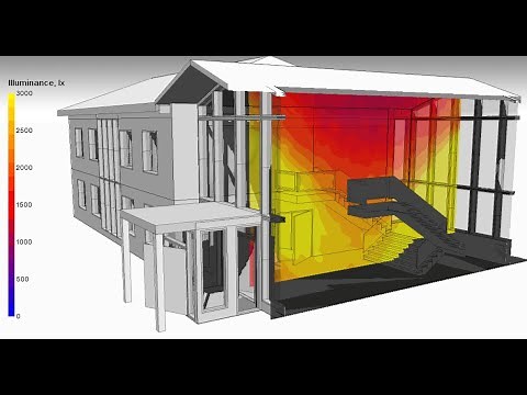 IDA ICE 5: Yearly climate-based daylight; window and shading performance