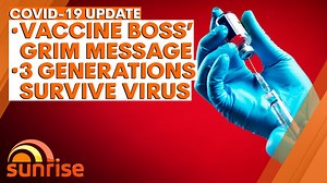 The head CSL, the Australian company in charge of manufacturing a COVID-19 vaccine when discovered, is warning we may never get one; three generations of one Melbourne family share their story after they all contracted coronavirus and survived; there's mounting anger and frustration after a family was told just one of four children could visit their dying dad in Queensland. More COVID-19 news: https://7news.link/coronavirus | 7NEWS Australia