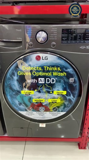 LG WASHER DRYER 15/8 KG 🚿🧺 #shorts