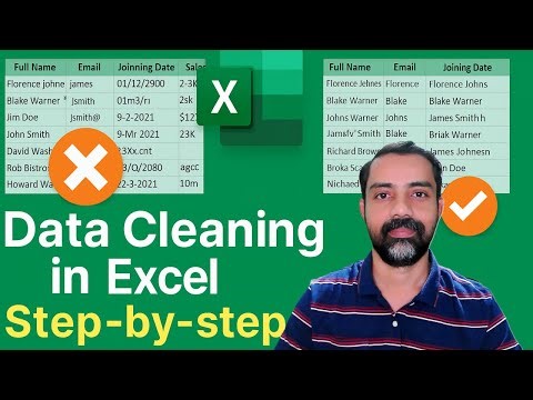 Excel Data Cleaning Tutorial: Fix Messy Data Fast (Dates, Emails, Duplicates, Text, Phone, Category)