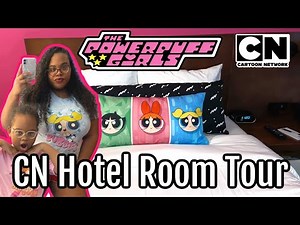 Cartoon Network Hotel Powerpuff Girls Room Tour