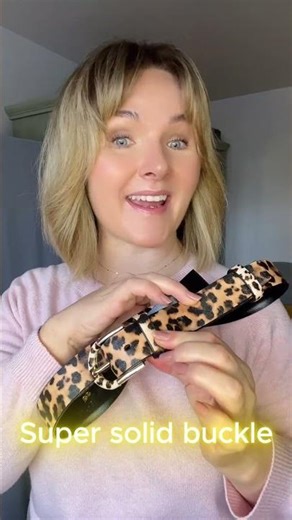 Is this leopard belt worth it? | Honest UGC Review