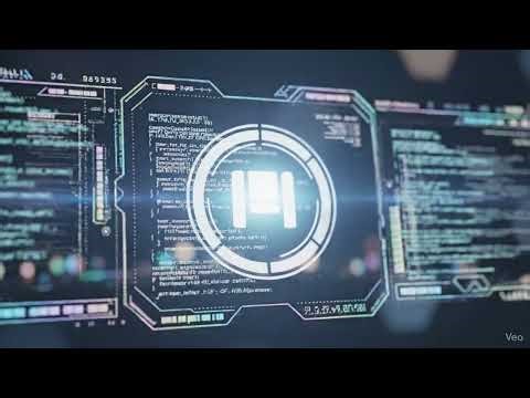 Futuristic Holographic HUD Video Generation