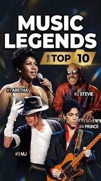 Top 10 Greatest Unforgettable Black Music Legends
