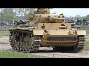 Panzer III (L) Tank running at Tiger Day Spring 2025