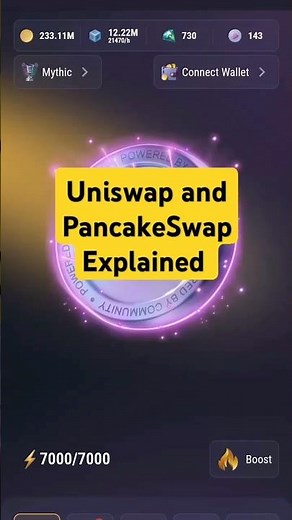 Uniswap and PancakeSwap Explained tapswap code