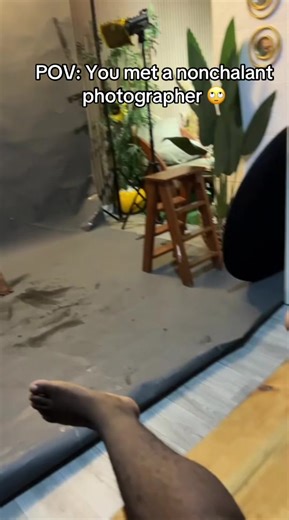 Nonchalant Photographer Captures Birthday Moments