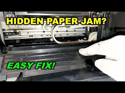 ✅ How to Fix a Hidden Paper Jam on Epson EcoTank Printer