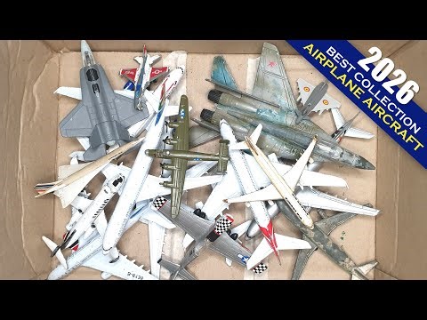 BEST COLLECTION of Diecast Model Airplane Airlines Aircraft Planes