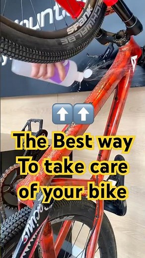 🚴‍♂️The ultimate way to take care of your BIKE✅ #allmountainstyle #mtb