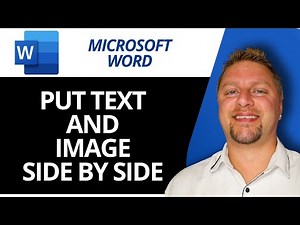 How to Put Text and Image Side by Side in Word | Microsoft Word Tutorial 2026