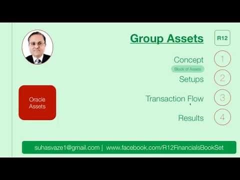 Group Assets in Oracle Assets module (Oracle eBusiness Suite R12)