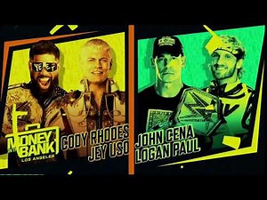 WWE Money in The Bank Official Full Match Card: SmackDown, May. 30, 2025