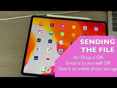 How to Import you Drawing into Procreate for Beginners