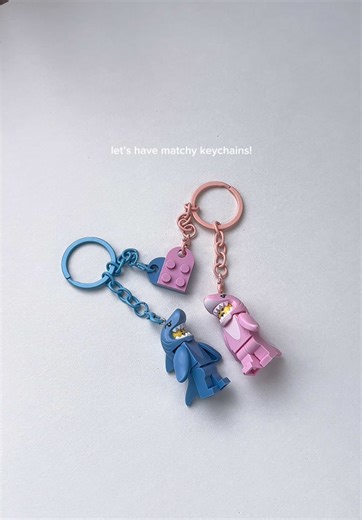 Creative Matching Keychains for Couples